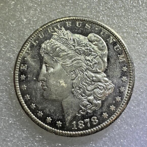 1878-CC DMPL Morgan Silver Dollar - Uncirculated Beautiful Coin